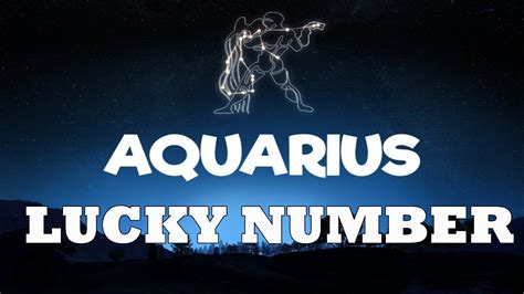 aquarius lucky numbers for today